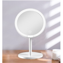 3 Colors Makeup LED Mirror With Storage Base